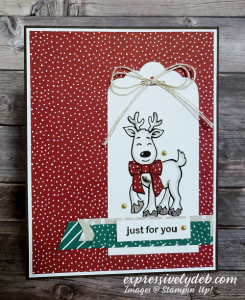 Warm & Toasty Tag Card Just For You!