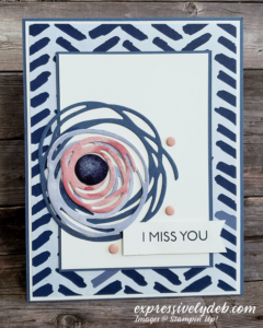 I Miss You Swirly Scribbles!  Paper Players Challenge #530