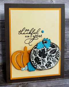 Pretty Pumpkins For The Paper Players