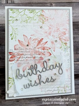 Stamps, Paper & Ink Birthday Wishes